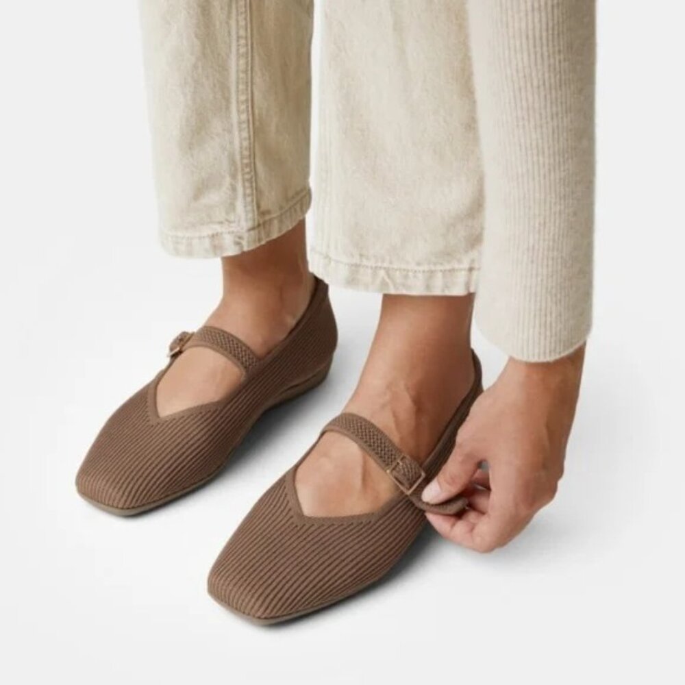 Brown Women's Mary Jane Shoes